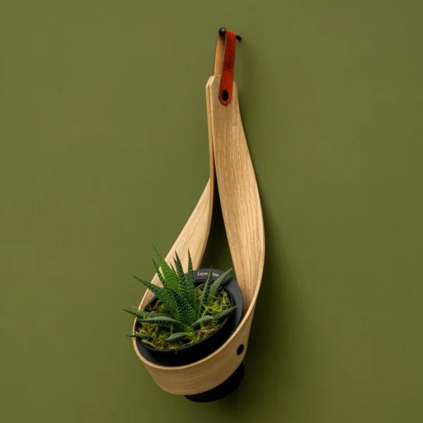 Personalised Wall Mounted Indoor Planter | Gift for Her | Plant Pot Holder for Plants, Herbs & Succulents