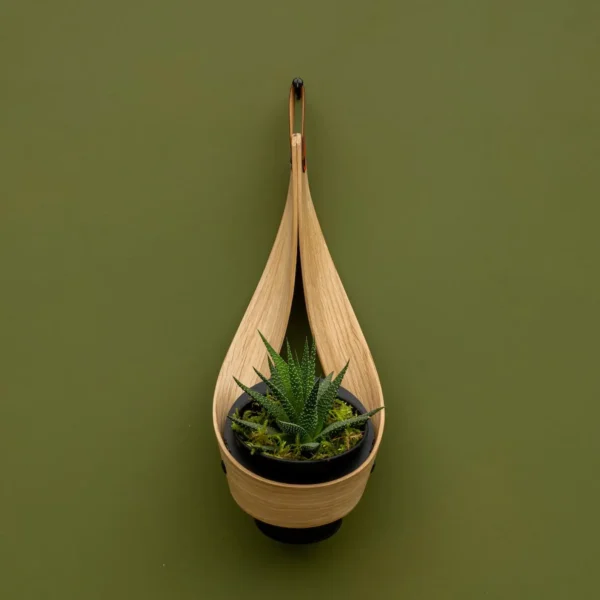 Personalised Wall Mounted Indoor Planter | Gift for Her | Plant Pot Holder for Plants, Herbs & Succulents - Image 4