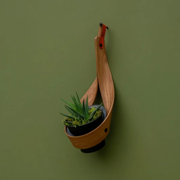 Personalised Wall Mounted Indoor Planter | Gift for Her | Plant Pot Holder for Plants, Herbs & Succulents - Image 6