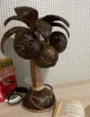 3 Balls Coconut Lamp Coconut Tree Shell Bedroom Lamp Tree Table Light Wooden Palm Lantern - Image 4