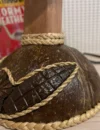 3 Balls Coconut Lamp Coconut Tree Shell Bedroom Lamp Tree Table Light Wooden Palm Lantern - Image 9