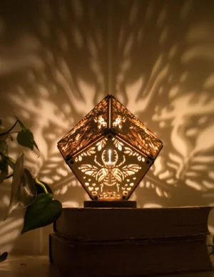 Table lamp, Shadow lighting, Mystic light, Cozy home decor, Hosting decor , Mushroom, Personalized gift, Gift for Mother, Mom, Light art