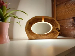 Oak lamp