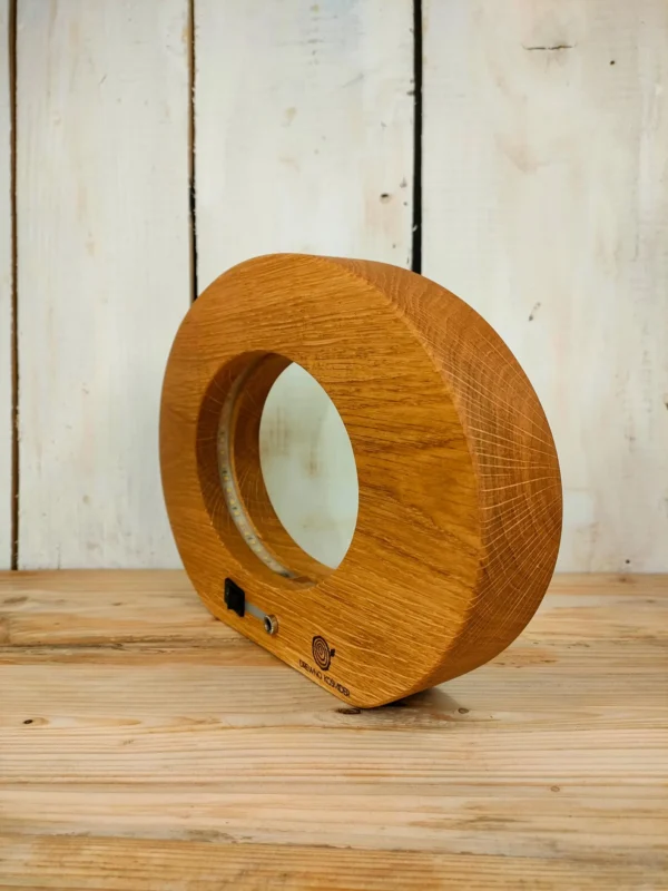 Oak bedside lamp - Image 3