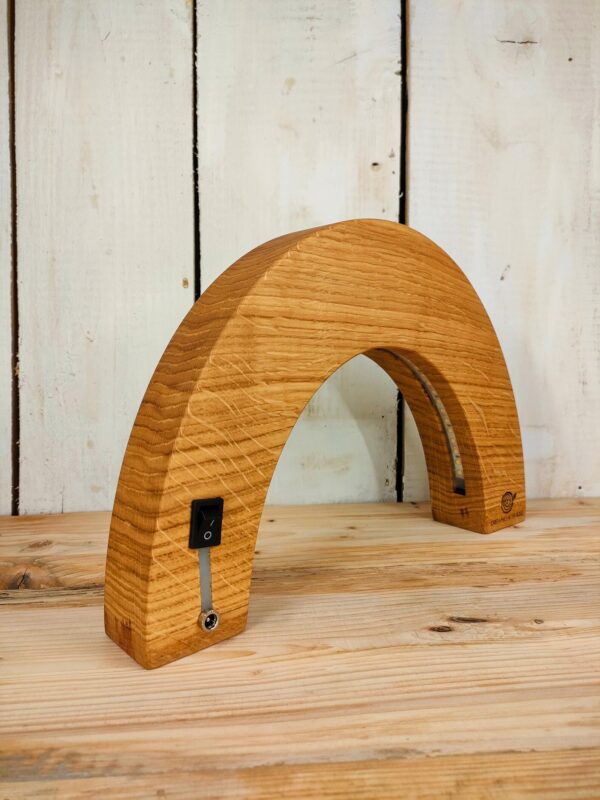 Oak bedside lamp - Image 7