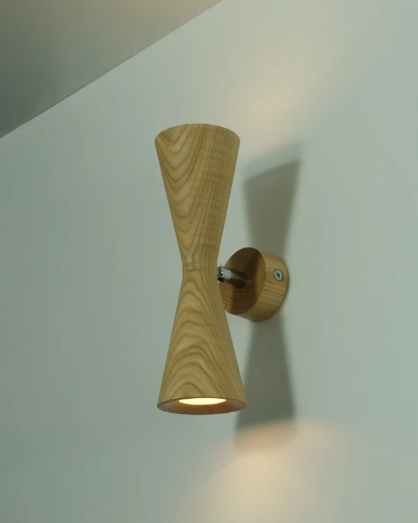 Sand Clock Sconce, Wall Lamp, Night Lamp, Modern Lamp, Industrial Lamp, Wall Sconce Light, Wooden Candle Sconce, Light Up Wall Art, Sconce