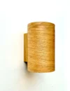 Aplique de pared fabricado en madera de roble y chapa de roble natural. Luz hermosa. lámpara original. luz asombrosa. hecho a mano - Image 2