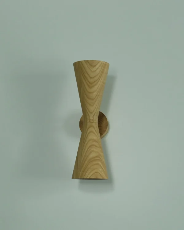 Sand Clock Sconce, Wall Lamp, Night Lamp, Modern Lamp, Industrial Lamp, Wall Sconce Light, Wooden Candle Sconce, Light Up Wall Art, Sconce - Image 4