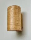 Aplique de pared fabricado en madera de roble y chapa de roble natural. Luz hermosa. lámpara original. luz asombrosa. hecho a mano - Image 7