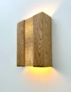 Wall lamp. Oak Wall lamp . Wooden wall lamp. Oak lamp. wall light wood. Wandlamp. Sconce lamp. ecological material Ecological shipping. Lamp - Image 4