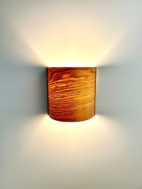 Wall lamp. Oak wall lamp. Wooden wall lamp. Lighting. Wall lights. Wandlamp. ecological material. ecological shipping. - Image 8