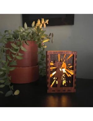 Handcrafted Starry Night Accent Candle Holder By Krafted Kingdom