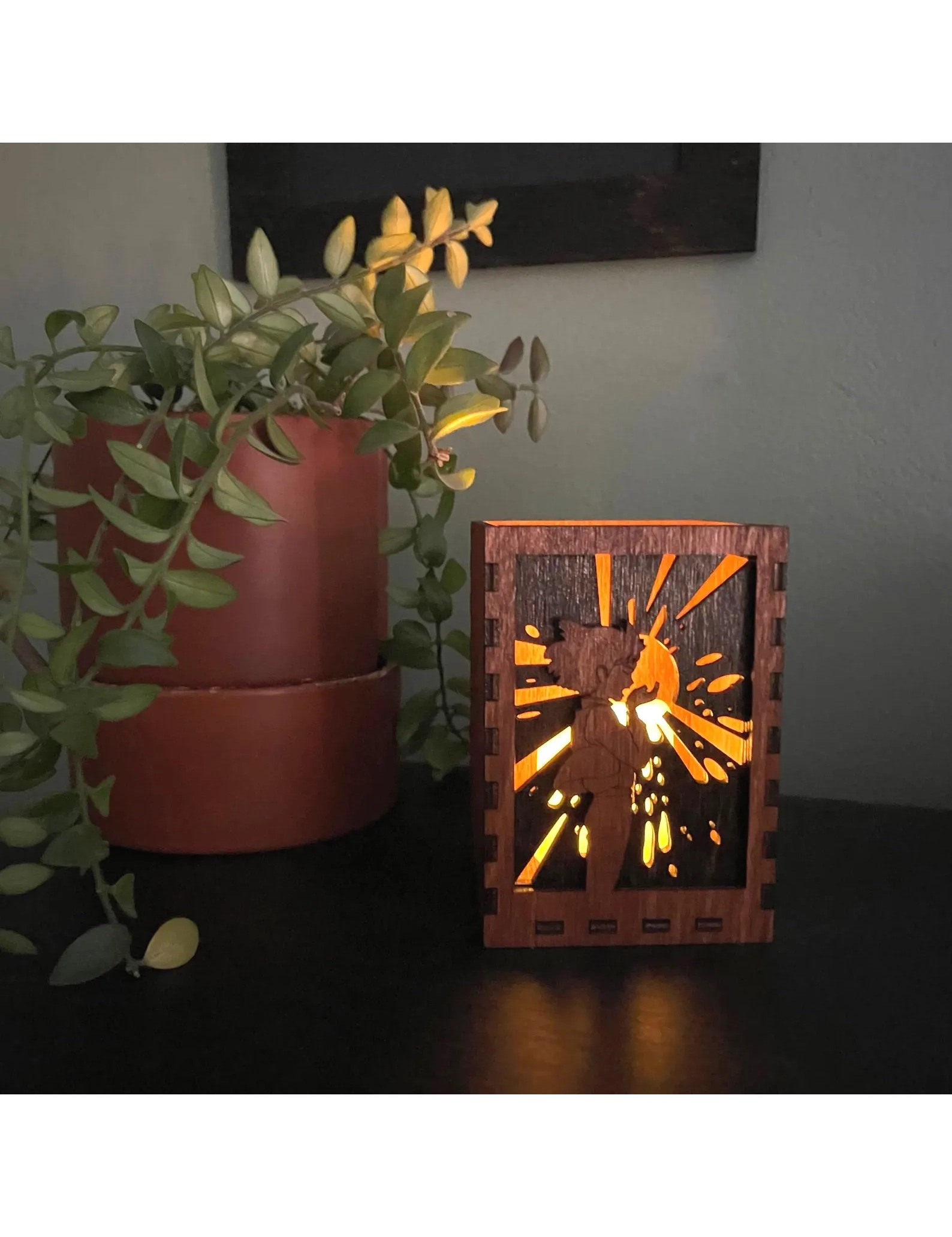 Handcrafted Starry Night Accent Candle Holder By Krafted Kingdom