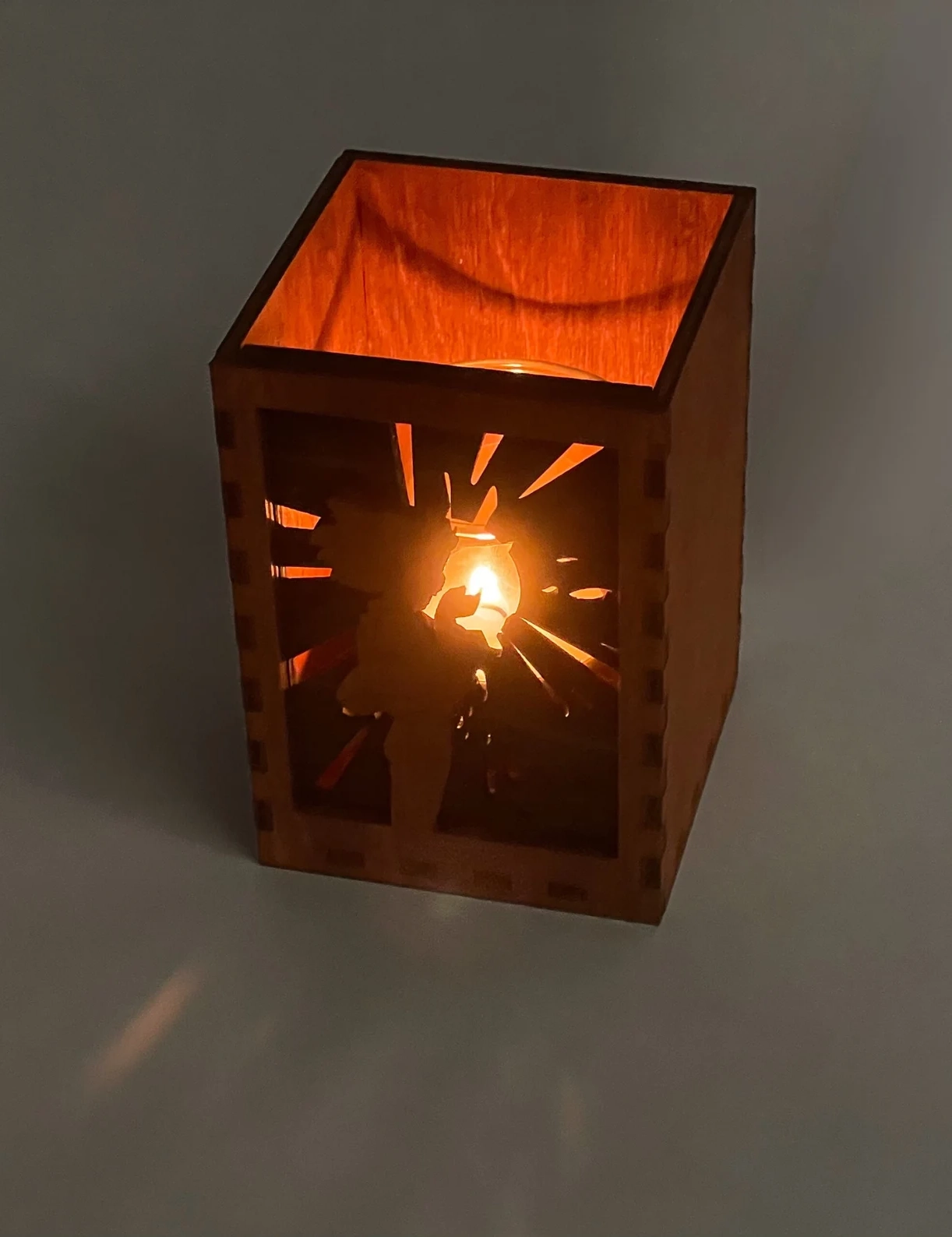 Handcrafted Starry Night Accent Candle Holder By Krafted Kingdom - Image 3