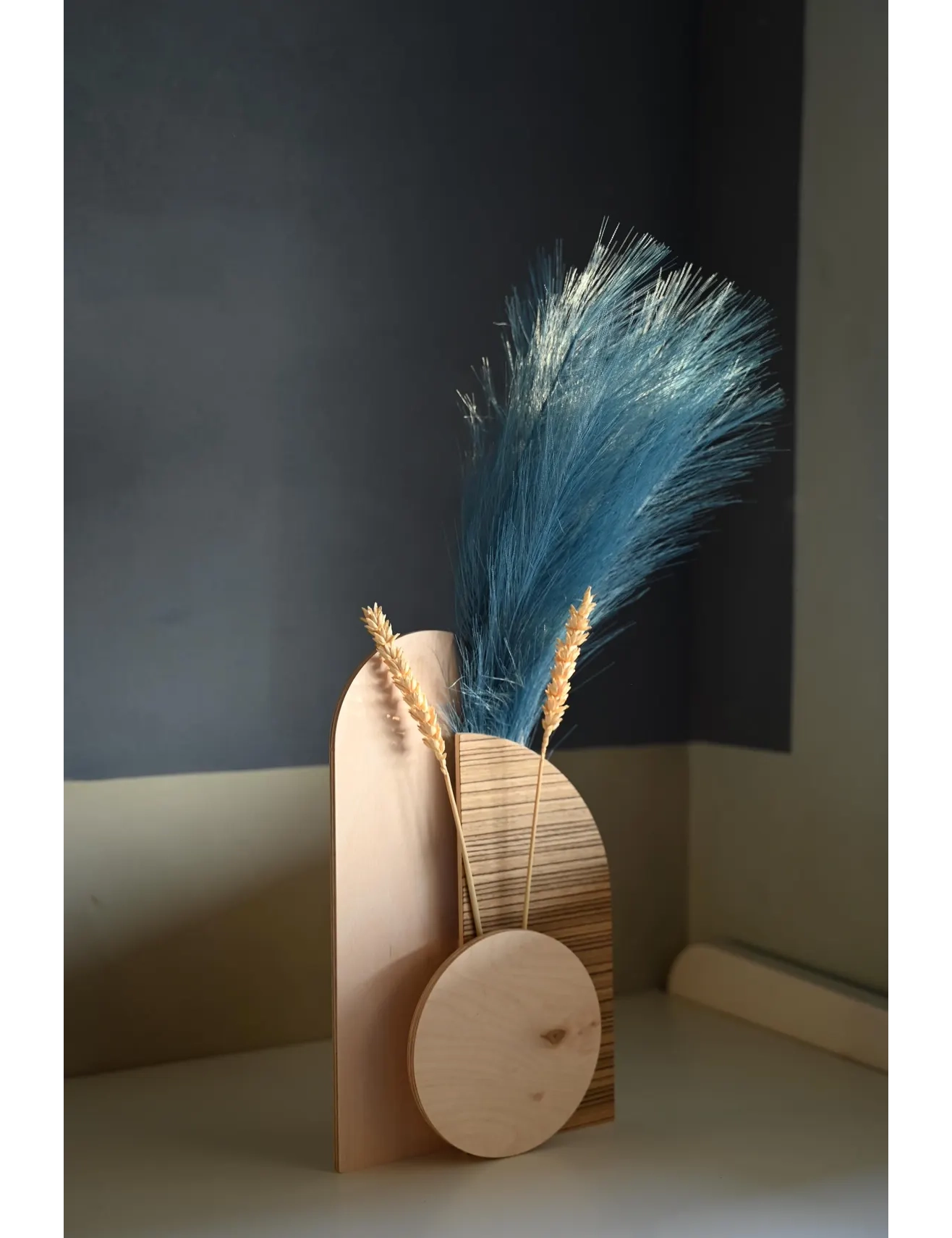 PR SR 74, Wood Slim Bud Vase - Image 2