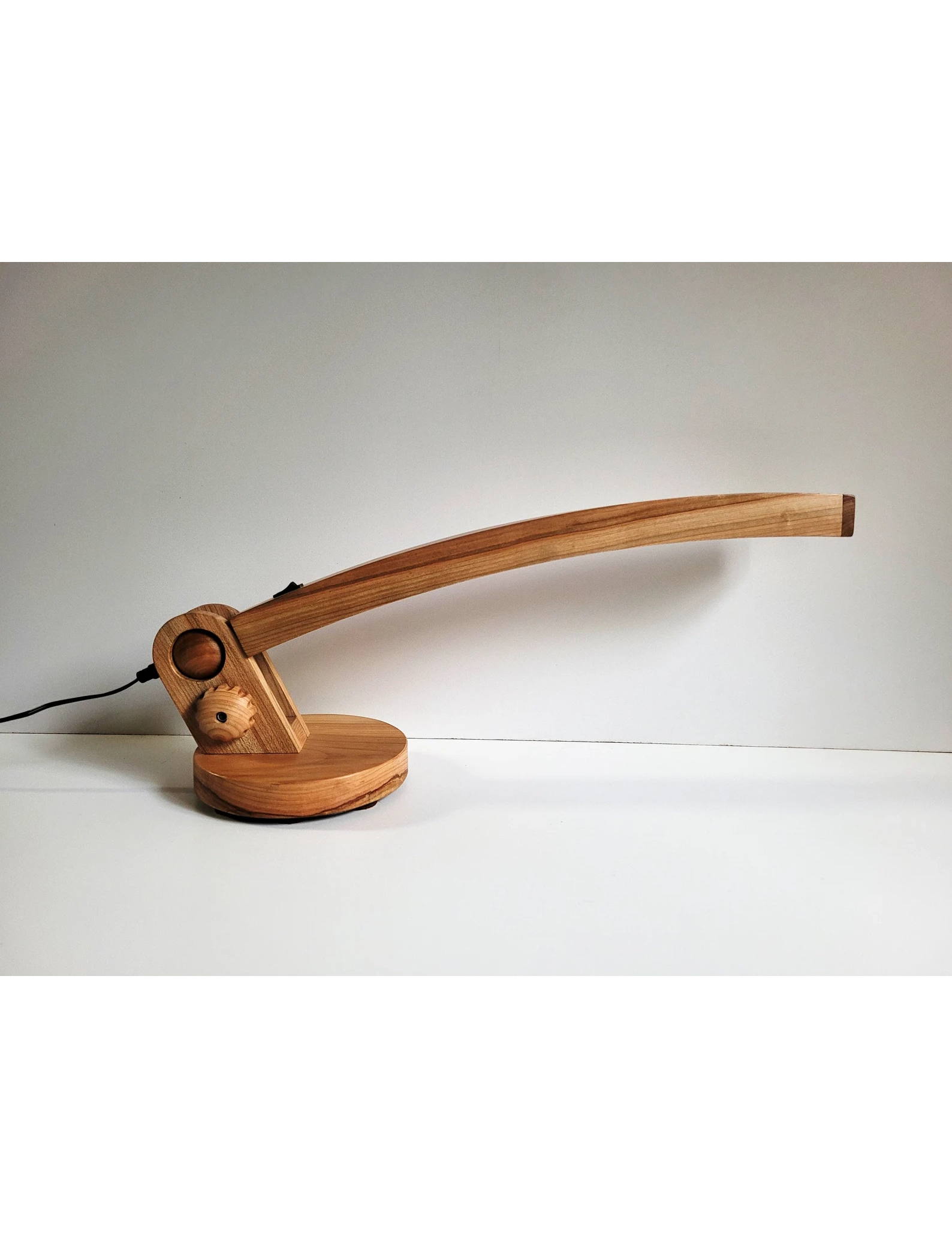 TL SR 51, Handmade LED Wooden Table Lamp – Modern Desk & Reading Light by Krafted Kingdom