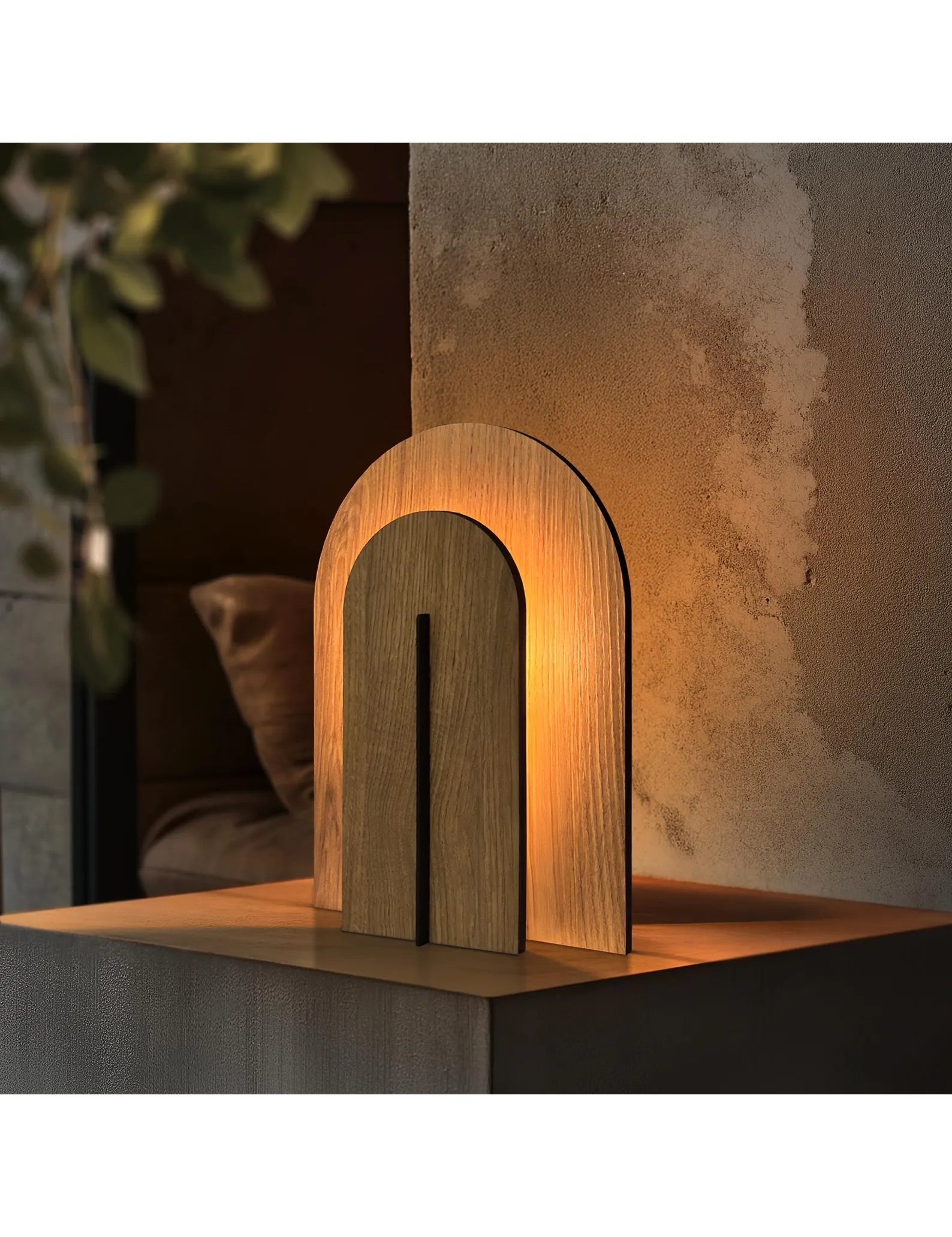 TL Sr 64, Handmade Table Lamp – Minimalist Night Light & Cozy Housewarming Gift - Image 3