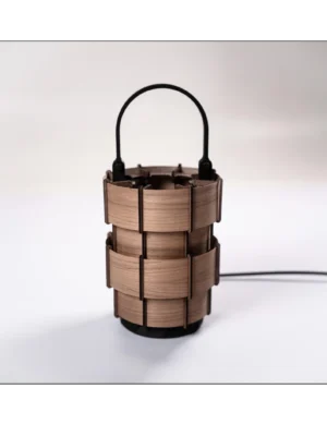 TL Sr 67, Table Lamp – Handmade Mid-Century Modern Bookshelf & Bedside Light