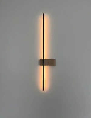 Handmade Wooden Wall Sconce – Minimalist LED Oak Light for Modern Interiors by Krafted Kingdom